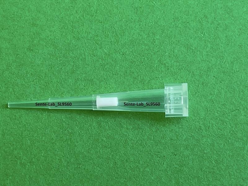 Наконечник "SENTE-LAB" з фільтром 10 мкл для ПЛР з повним зливом